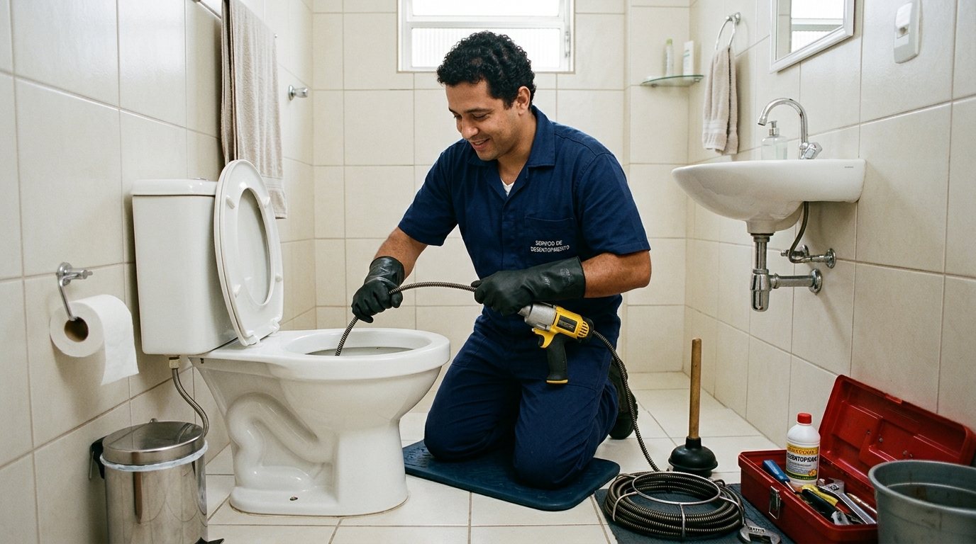 Atendimento em Vaso Sanitário em Cascavel‑PR