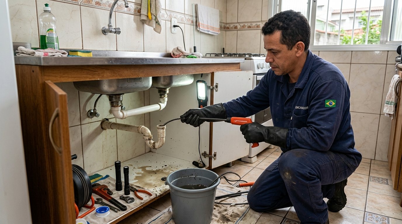 Troca de Canos e Conexões em Cascavel‑PR